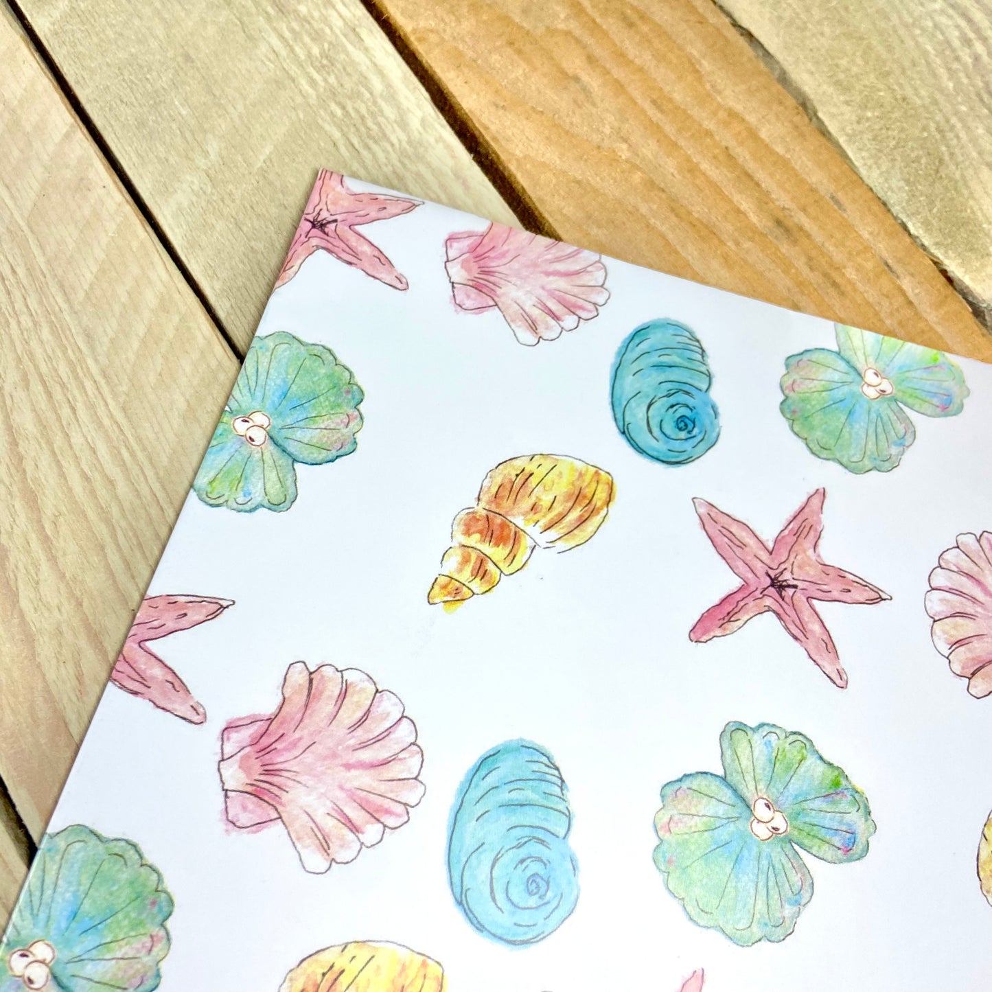 Seashells Wrapping Paper