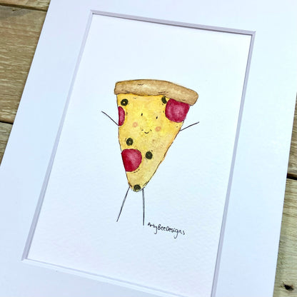 Paolo the Pizza Pie Original Painting