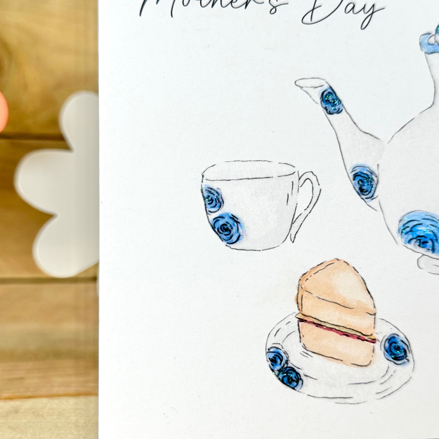 Tea and Cake Mother's Day Card