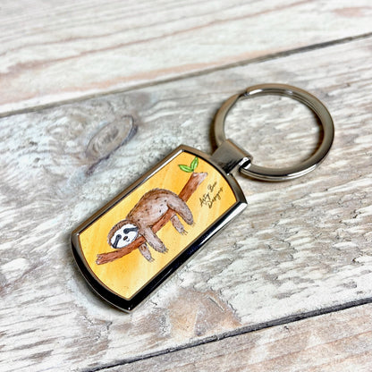 Sloth Keyring