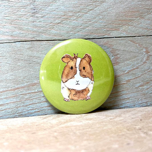 Guinea pig Pin Badge