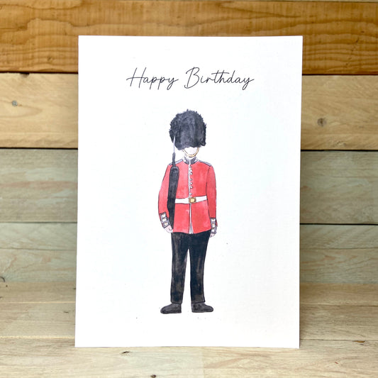 The King's Guards Birthday Card