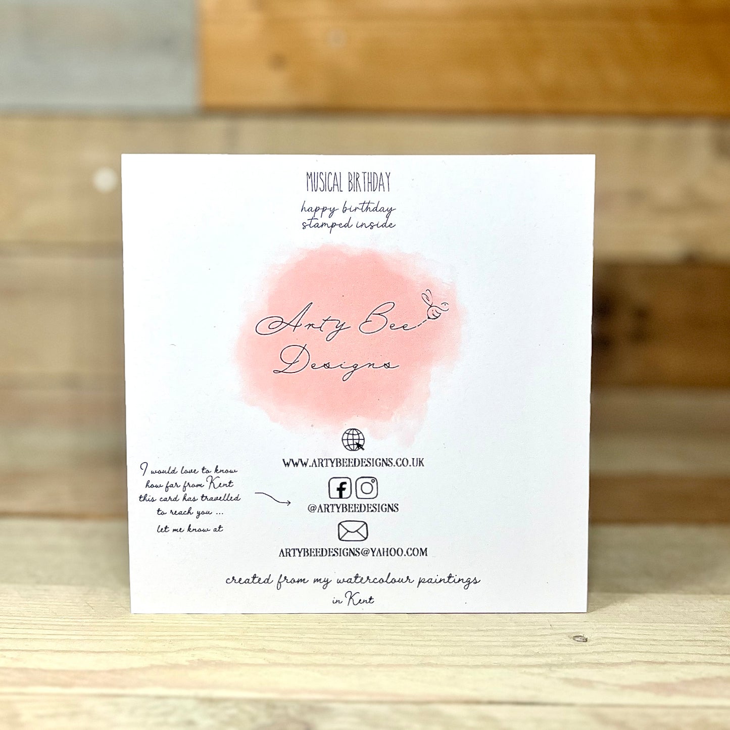 Musical Birthday Card