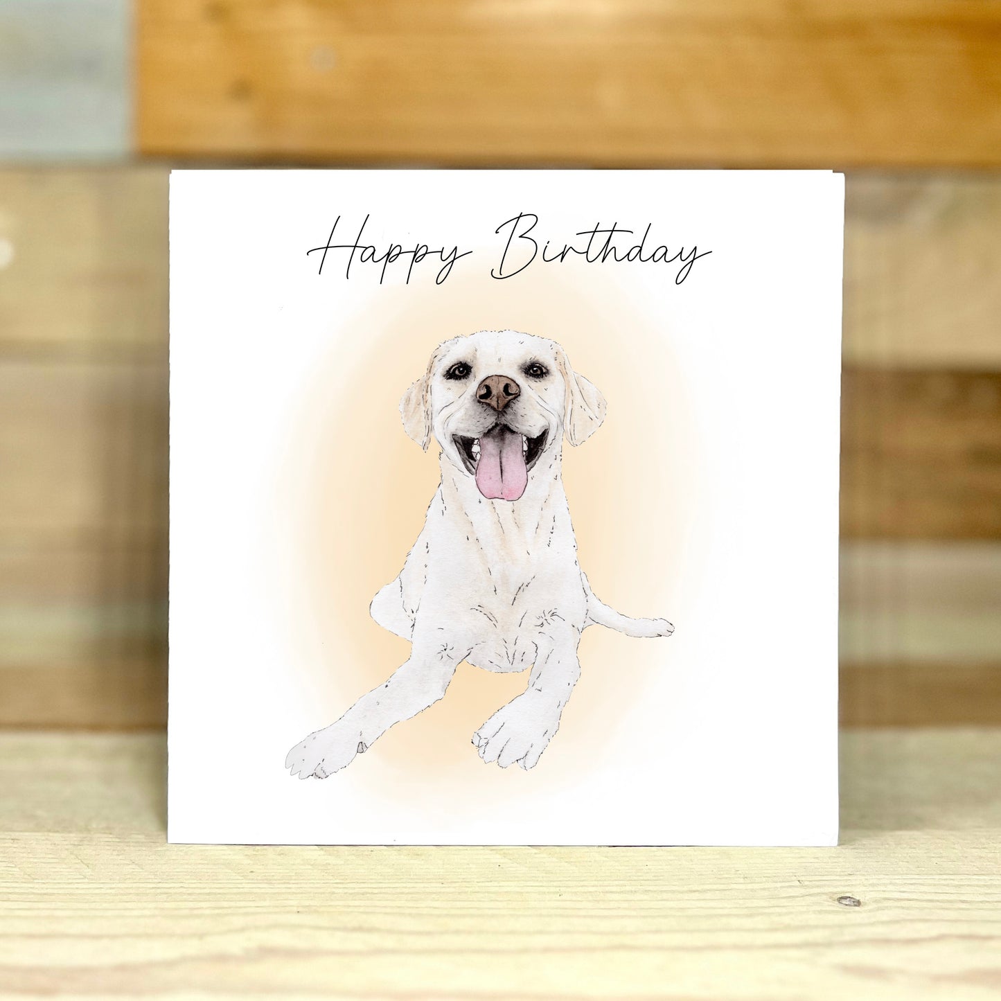 Bailey The Labrador Birthday Card