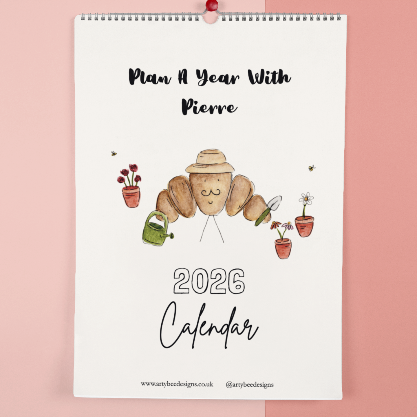A Year With Pierre 2026 Calendar