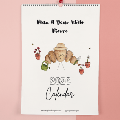 A Year With Pierre 2026 Calendar