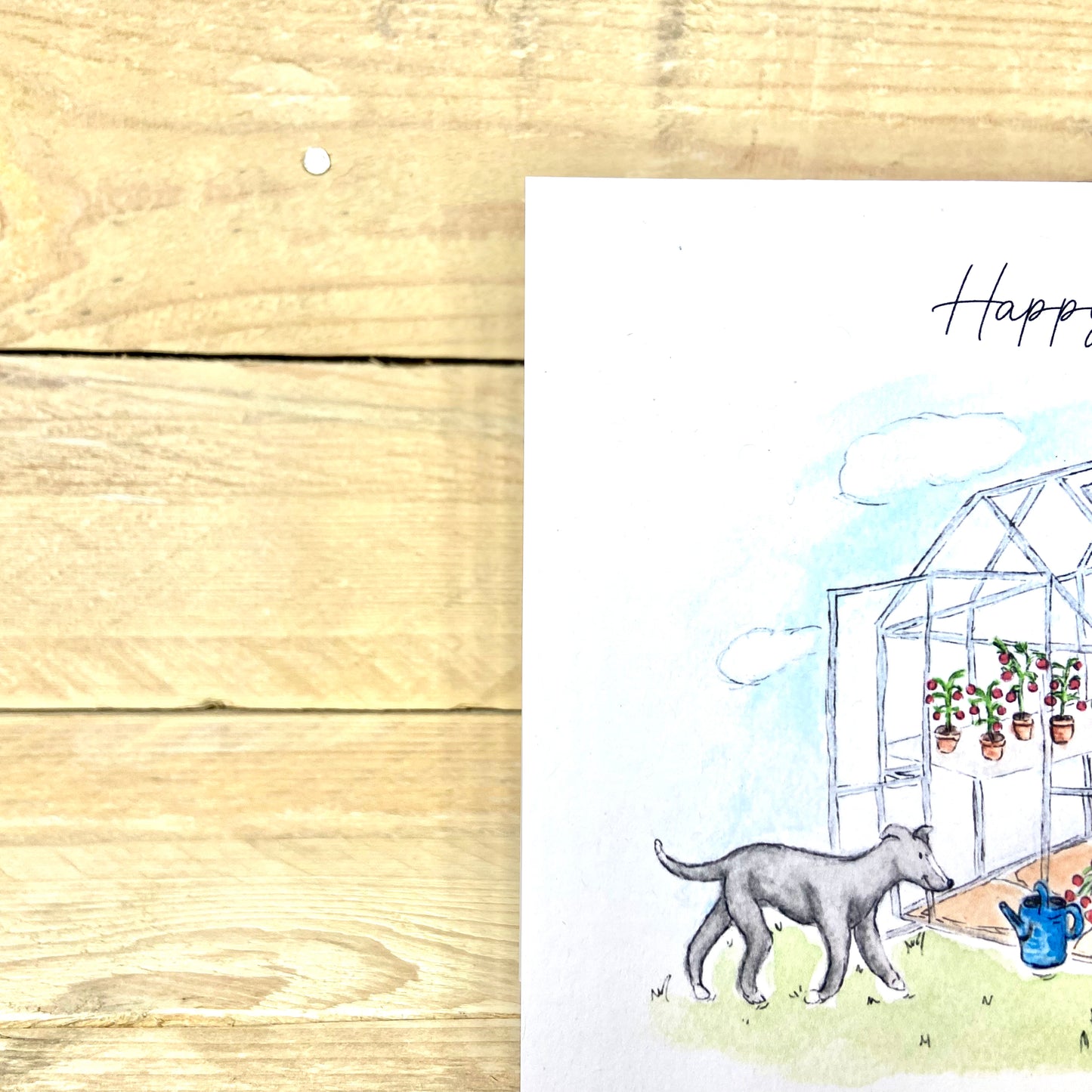 Mum's Garden Seeded Birthday Card