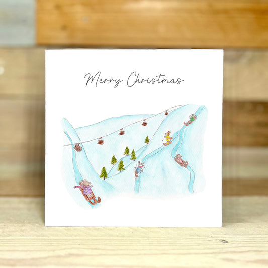 Snow Fun Day Charity Christmas Card