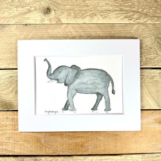 Betti the Elephant Original Painting