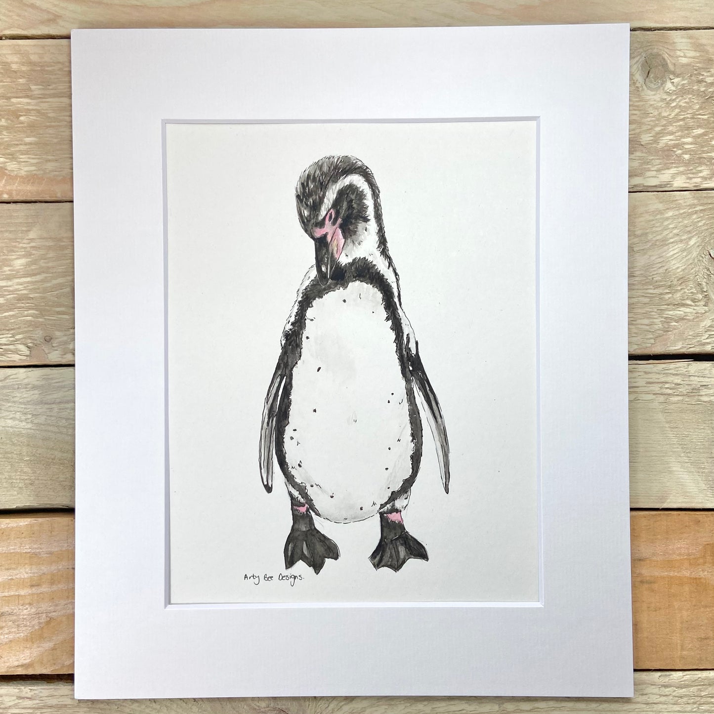 Penguin Original Painting