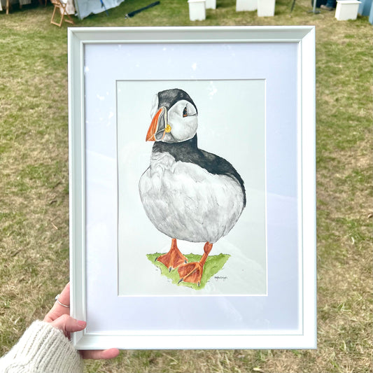 Clown of the Sea Framed Original Painting