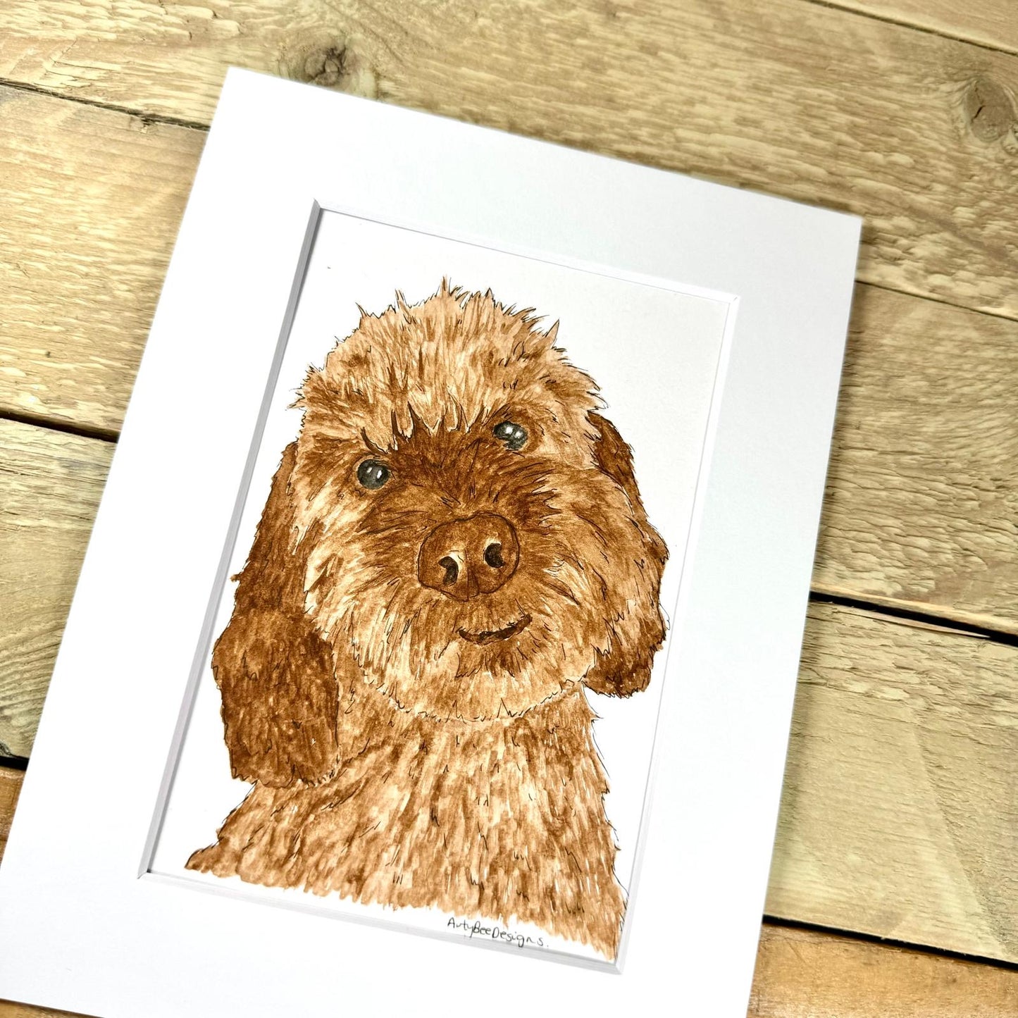 Chico the Cockapoo Original Painting