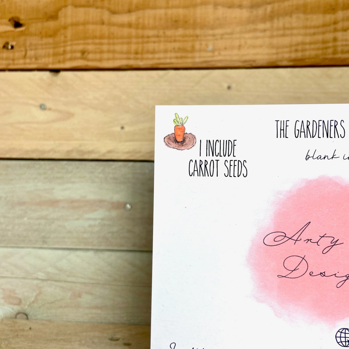 The Gardener's Father's Day Card