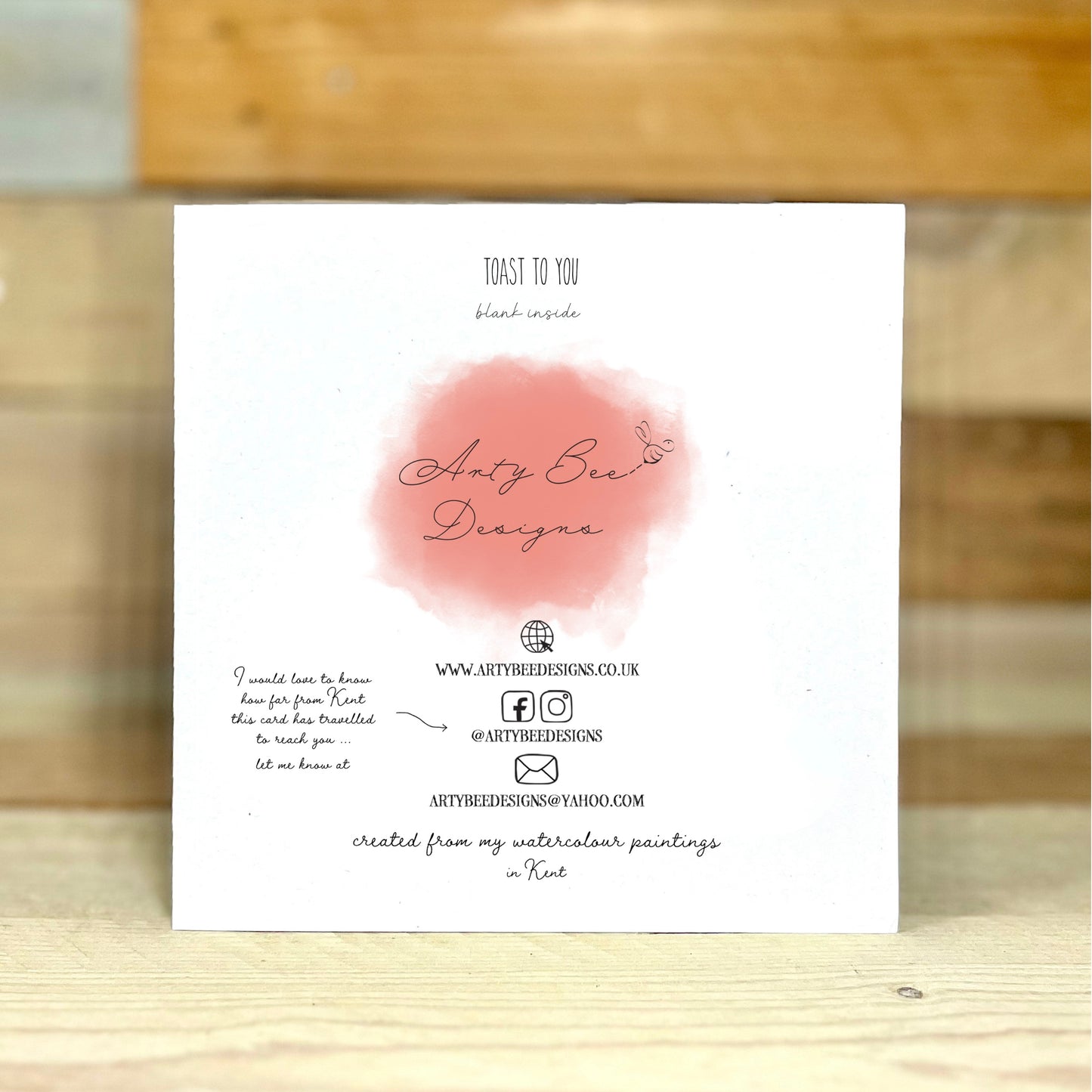 Toast To You Congraulations Card