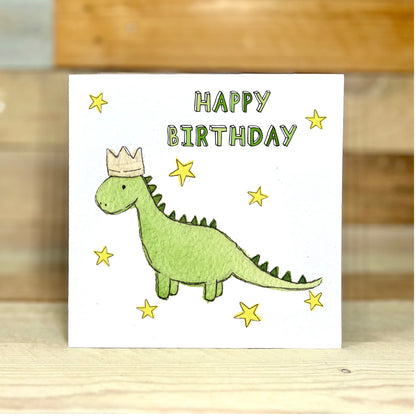Dinosaur King Birthday Card