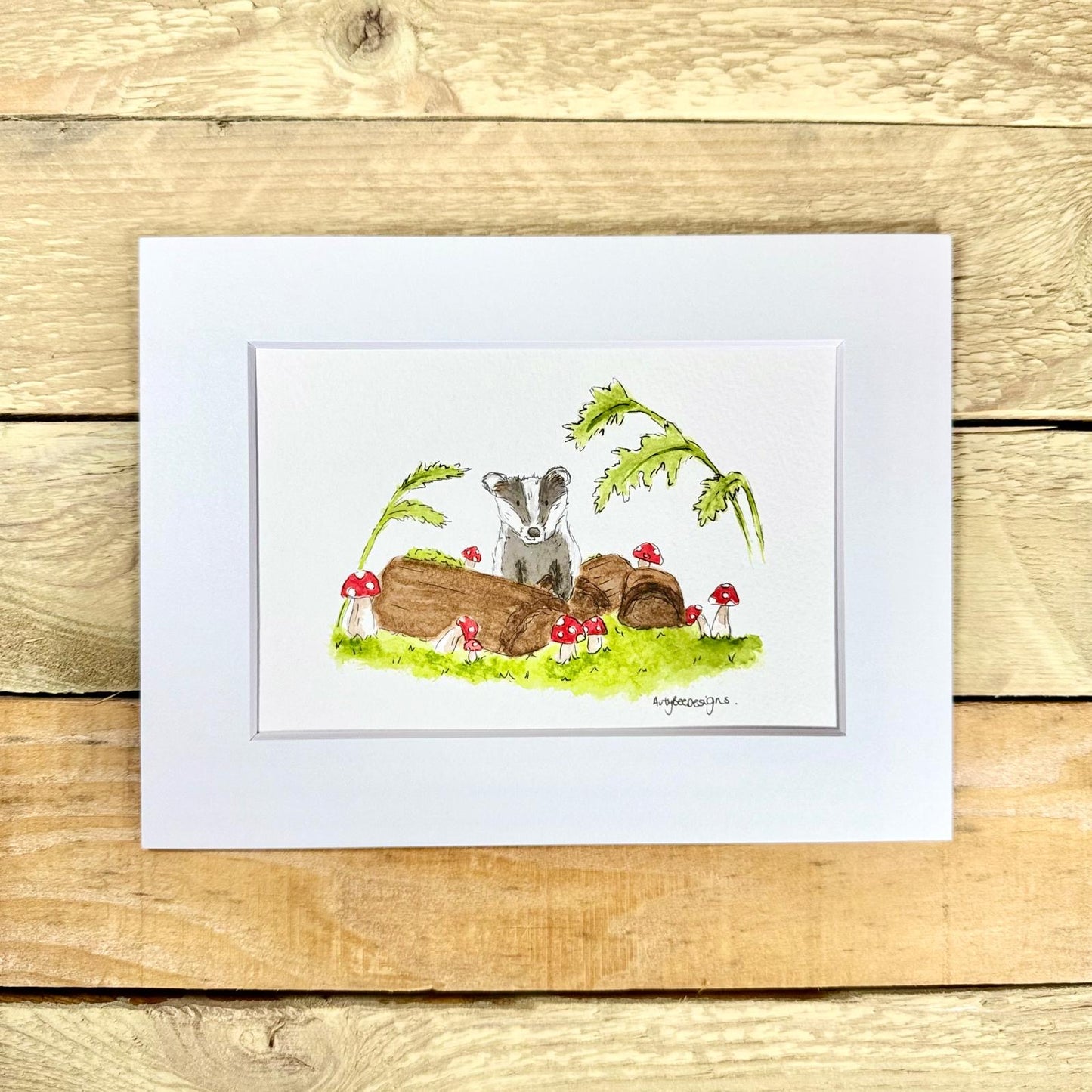 Bob the Badger Original Painting