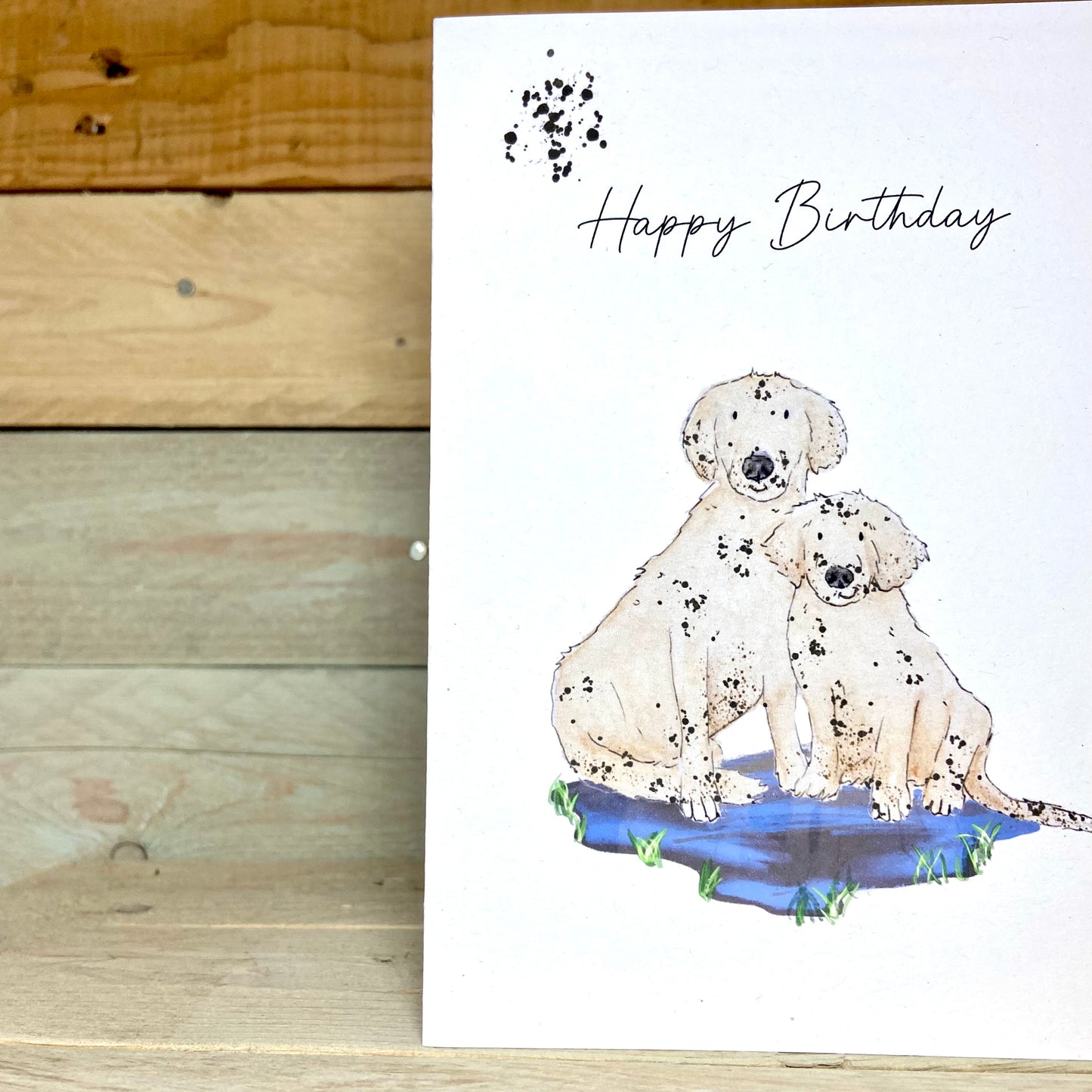 Muddy Puddle Birthday Card