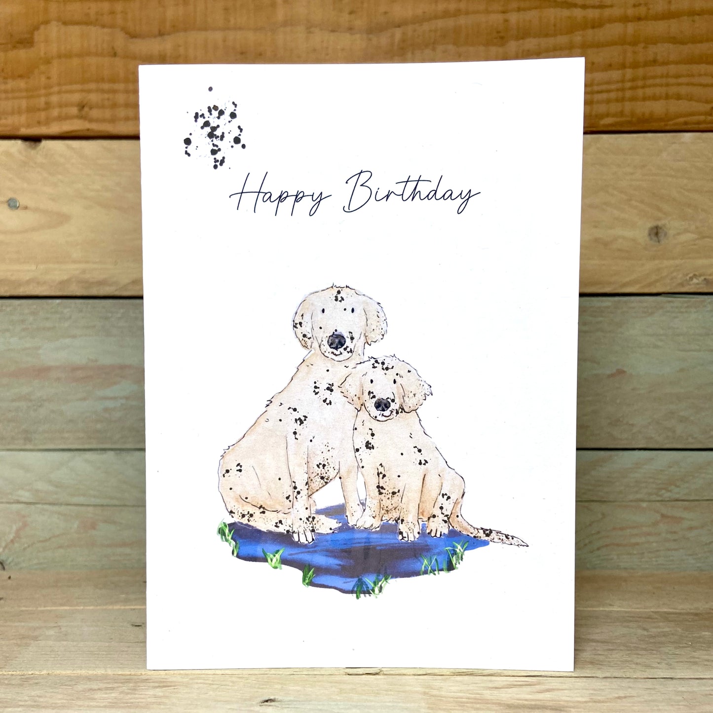 Muddy Puddle Birthday Card