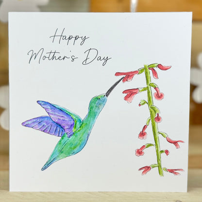 Hetty the Hummingbird Mother's Day Card