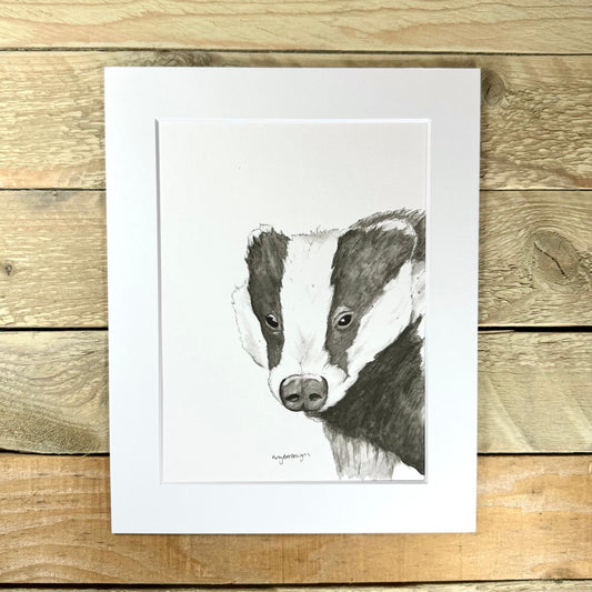 Bernard the Badger Original Painting
