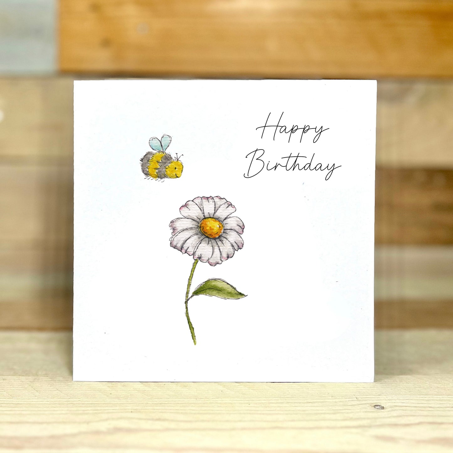 Bumble and Daisy Birthday Card