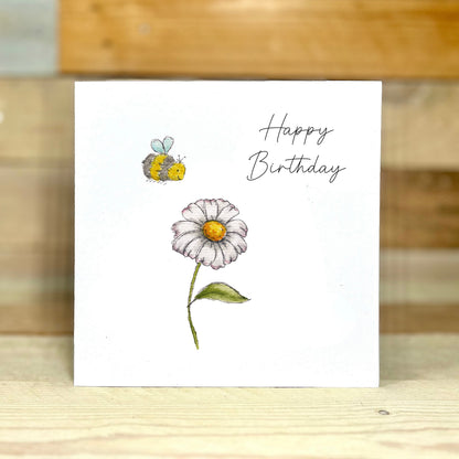 Bumble and Daisy Birthday Card