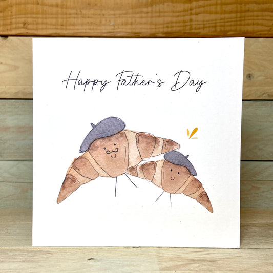 Pierre and Pablo the Papa's Day Pastries Father's Day Card