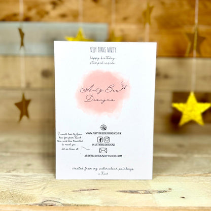 Nelly Turns Ninety Birthday Card