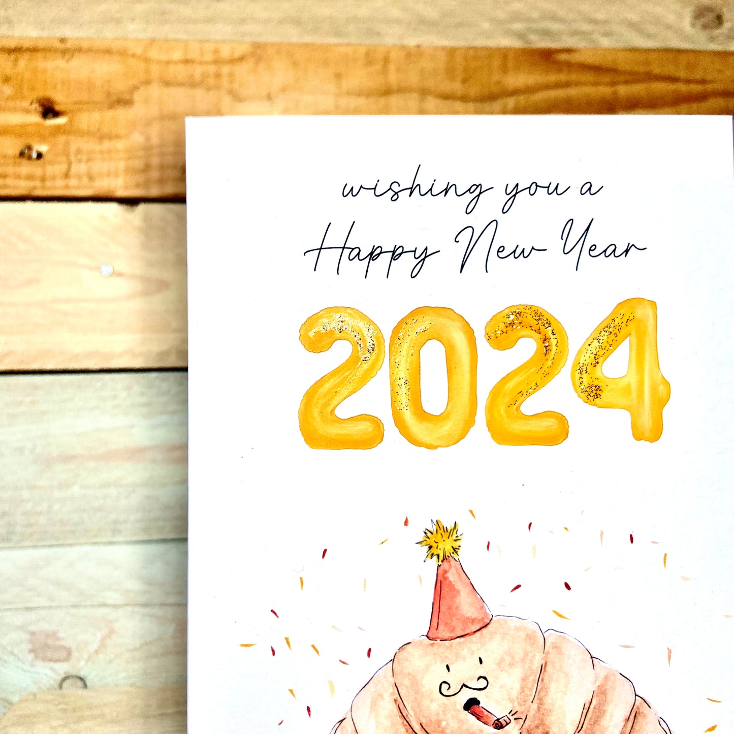 Happy New Year 2024 Card