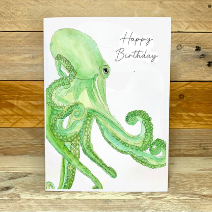 Tentacles Birthday Card