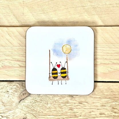 Bee's on Swing Coaster