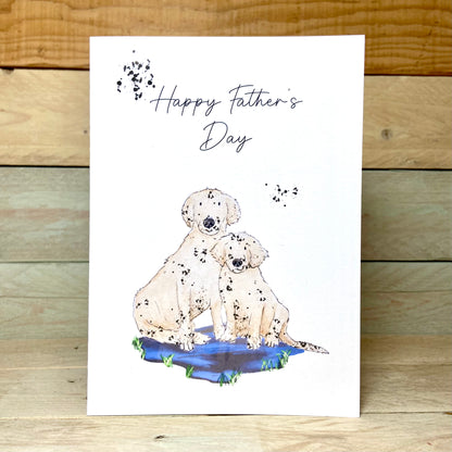 Muddy Puddles Father's Day Card