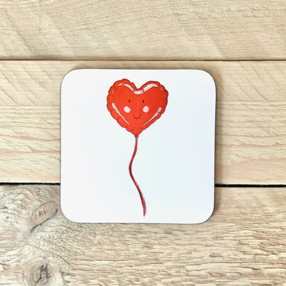 Heart Balloon Coaster