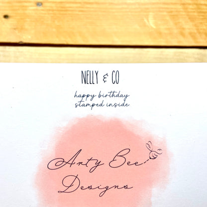 Nelly & Co Birthday Card