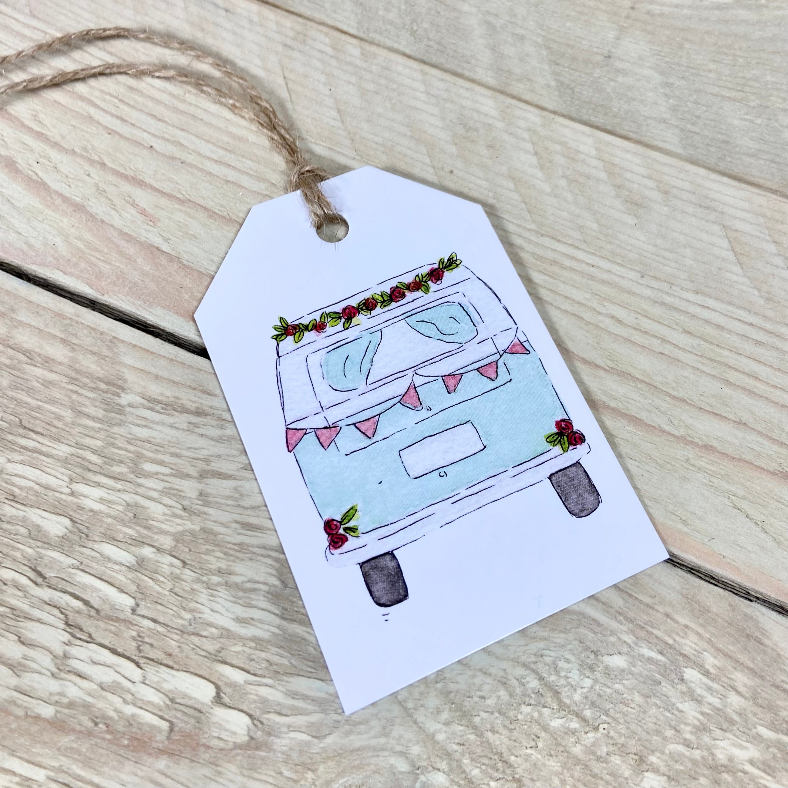 Personalized Rv Tags Camper Van Gift Tags – Arty Bee Designs
