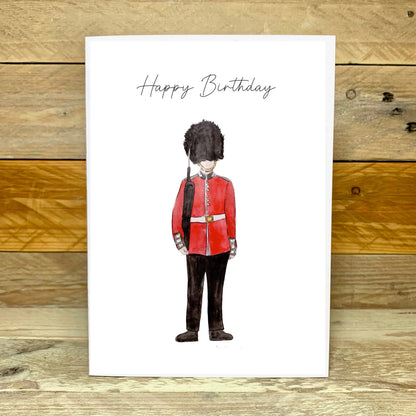 The King's Guards Birthday Card