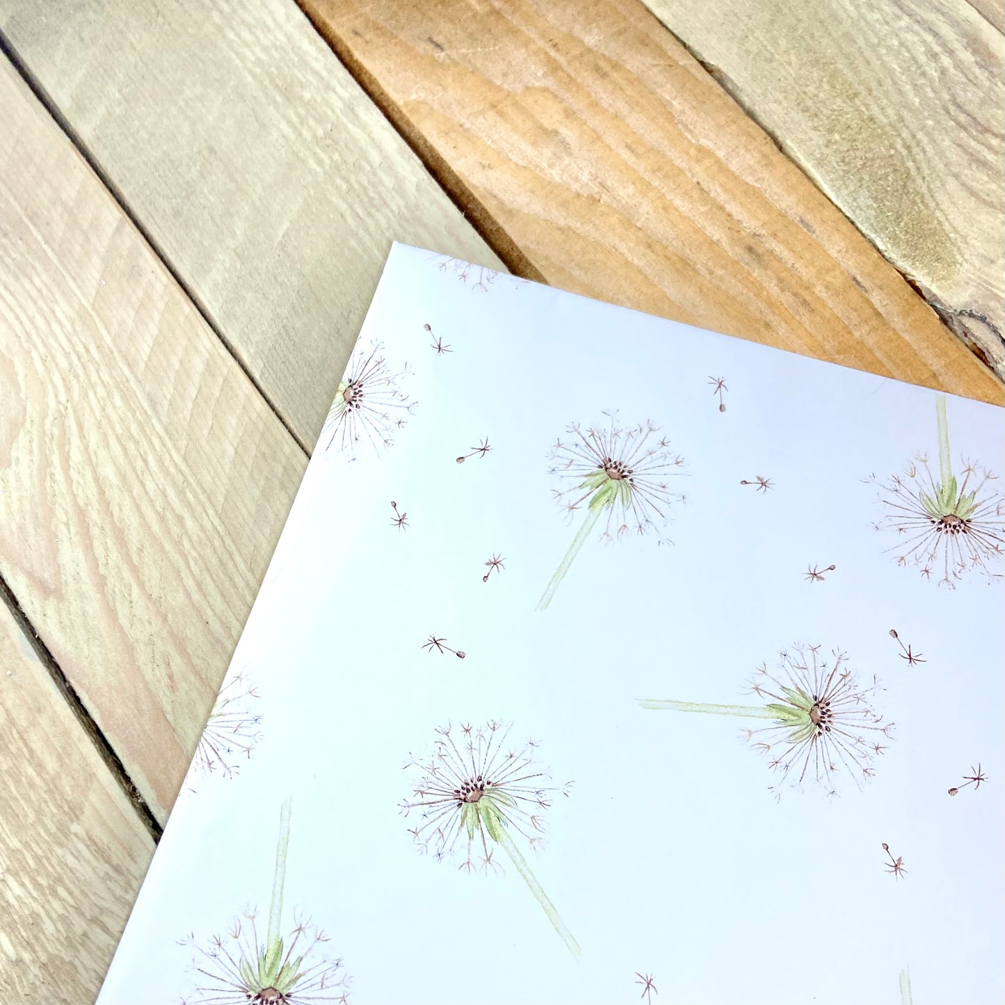 Dandelion Wrapping Paper
