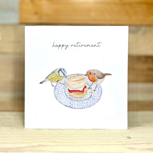 Sharing a Scone Retirement Card