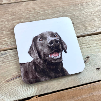 Black Lab Coaster