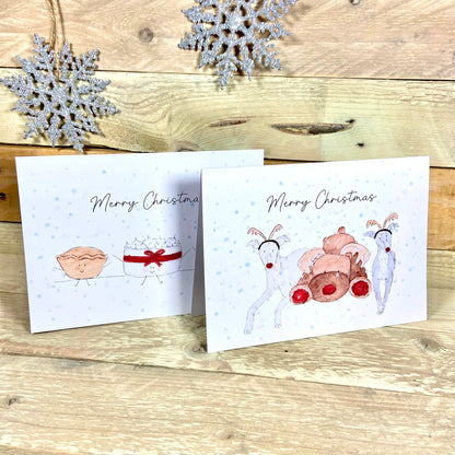 Pack of 10 Snowy Christmas Cards