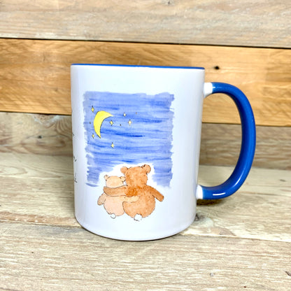 Wonky Moonlight Hugs Bear Mug