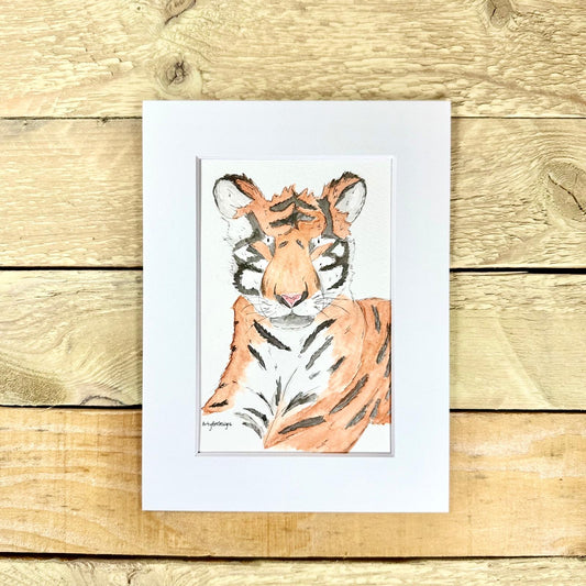 Tamarin the Tiger Original Painting