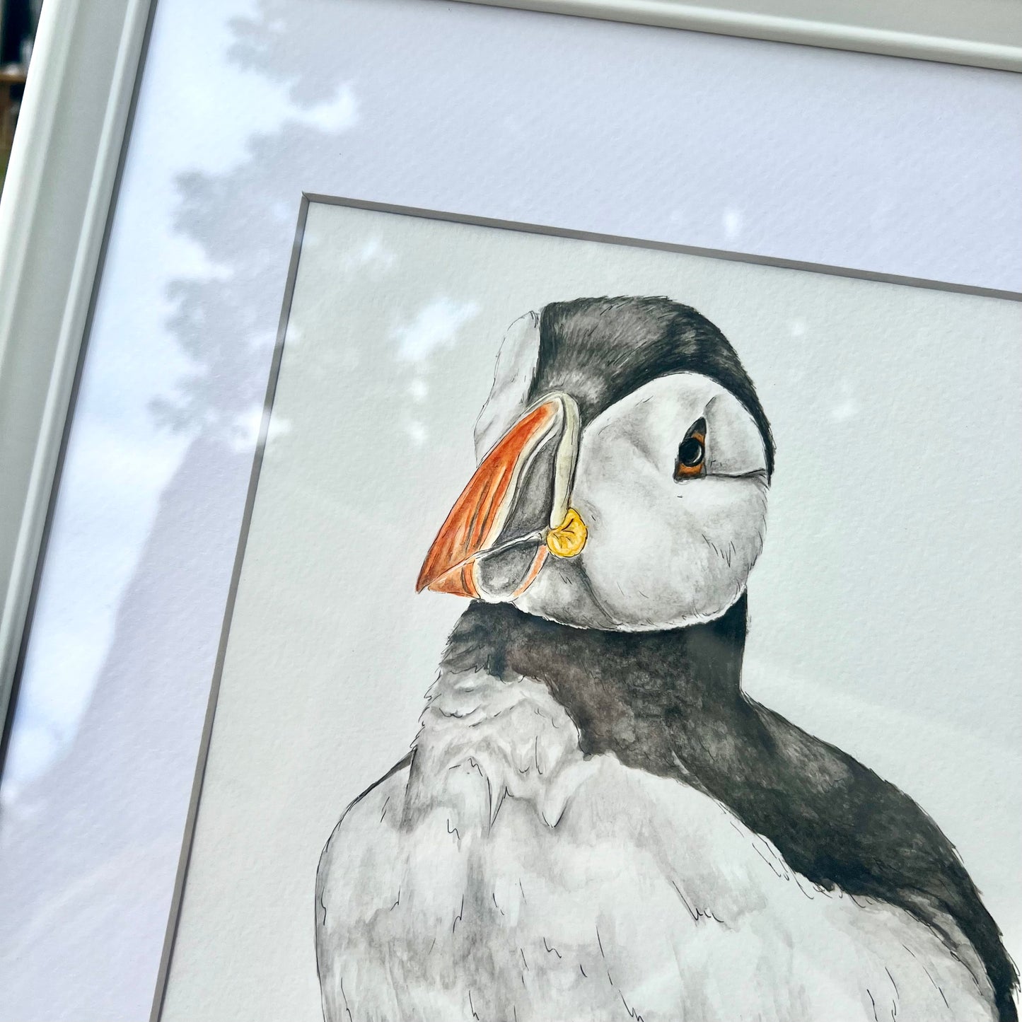 Clown of the Sea Framed Original Painting