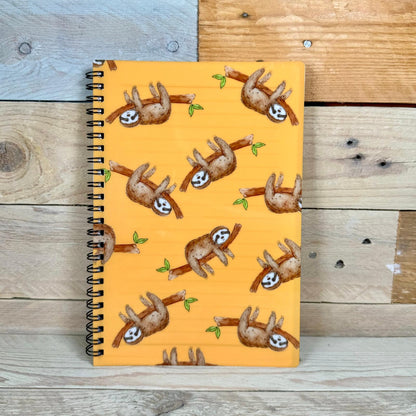 Sloth A5 notebook