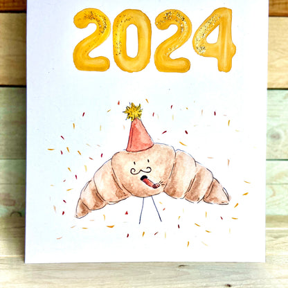 Happy New Year 2024 Card