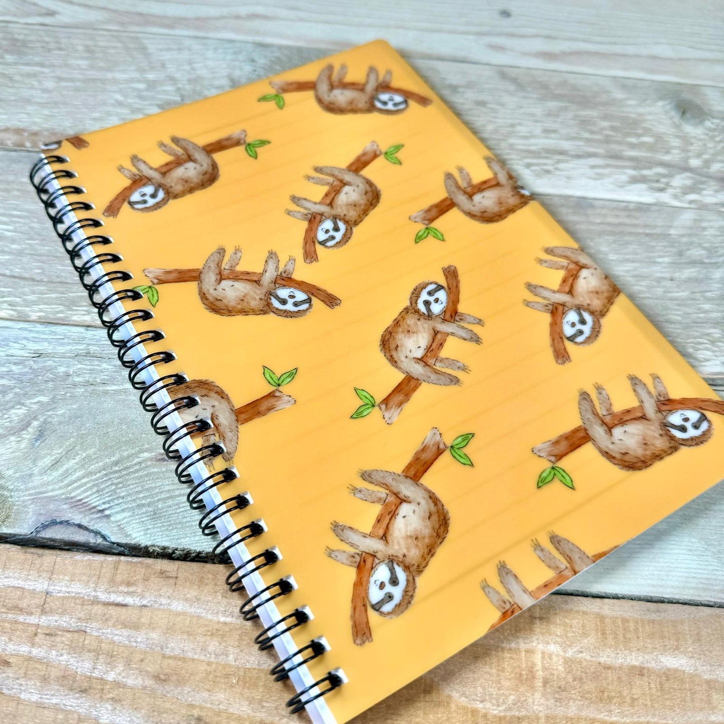 Sloth A5 notebook