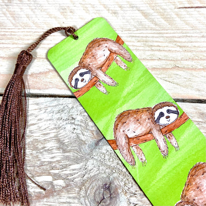 Sloth Bookmark With Tassel