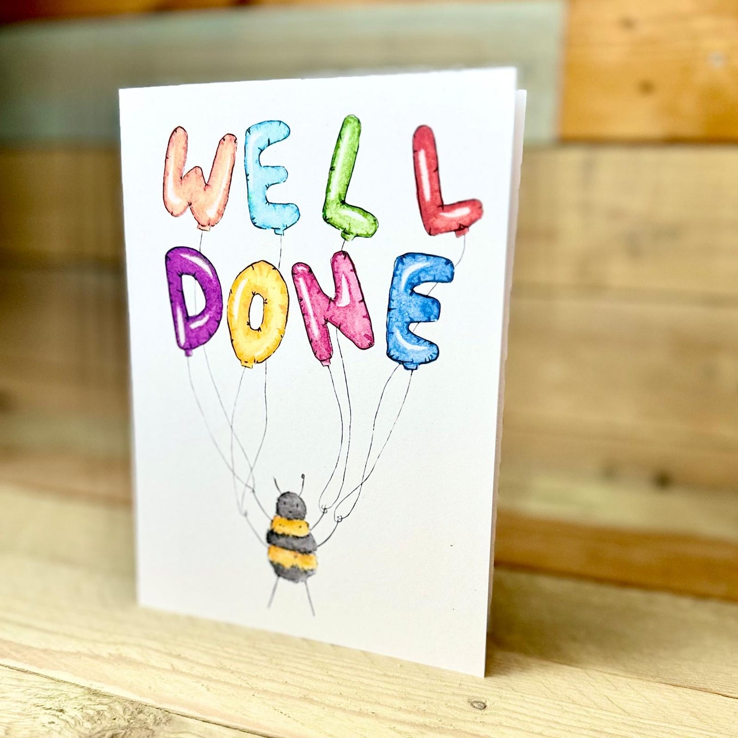 Well Done Balloons Card
