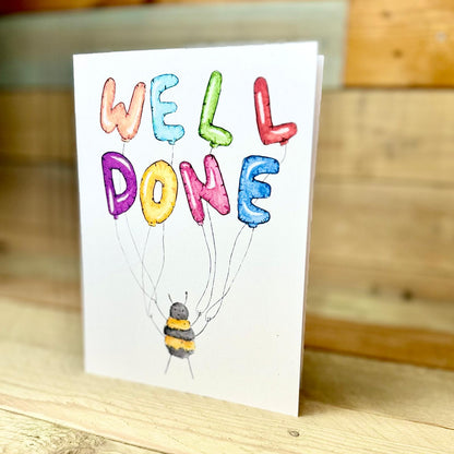 Well Done Balloons Card