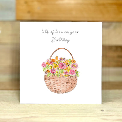 Just For You Birthday Card